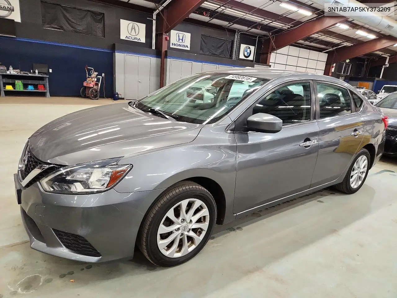 NISSAN SENTRA 2019, VIN 3N1AB7AP5KY373209