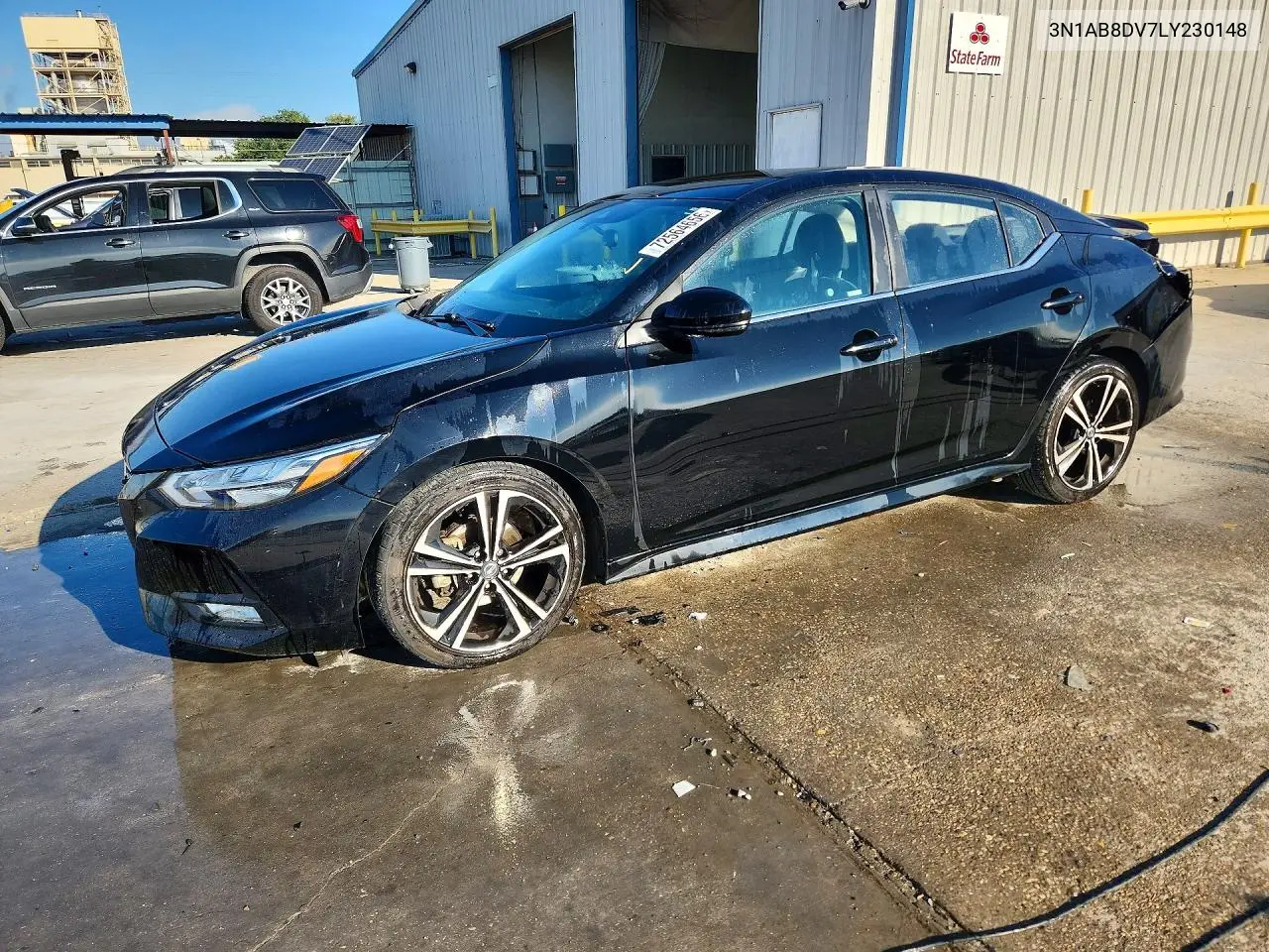 NISSAN SENTRA 2020, VIN 3N1AB8DV7LY230148