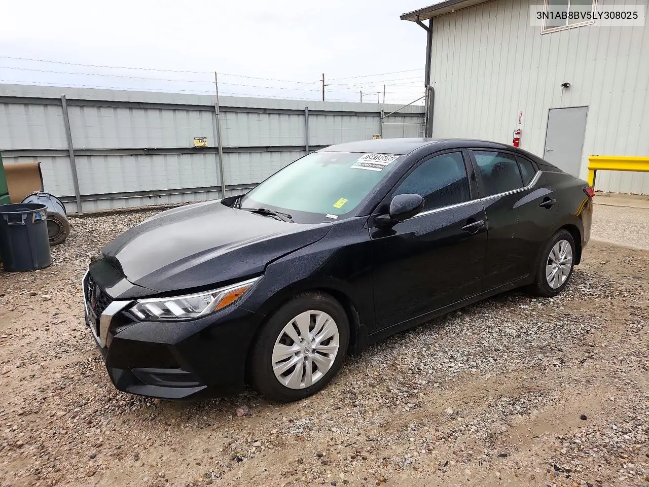 NISSAN SENTRA 2020, VIN 3N1AB8BV5LY308025