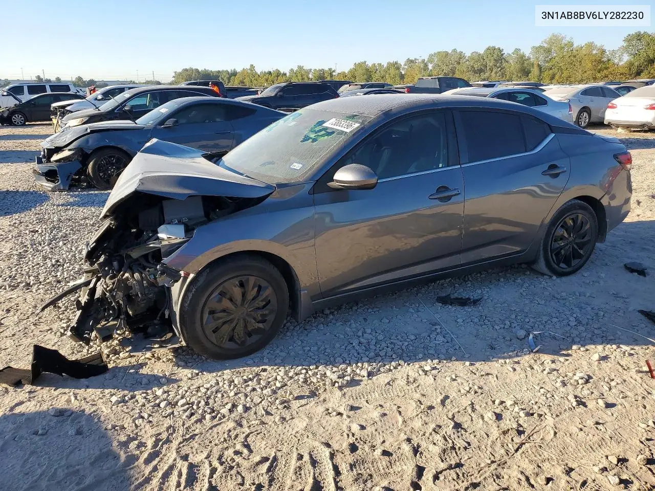 NISSAN SENTRA 2020, VIN 3N1AB8BV6LY282230