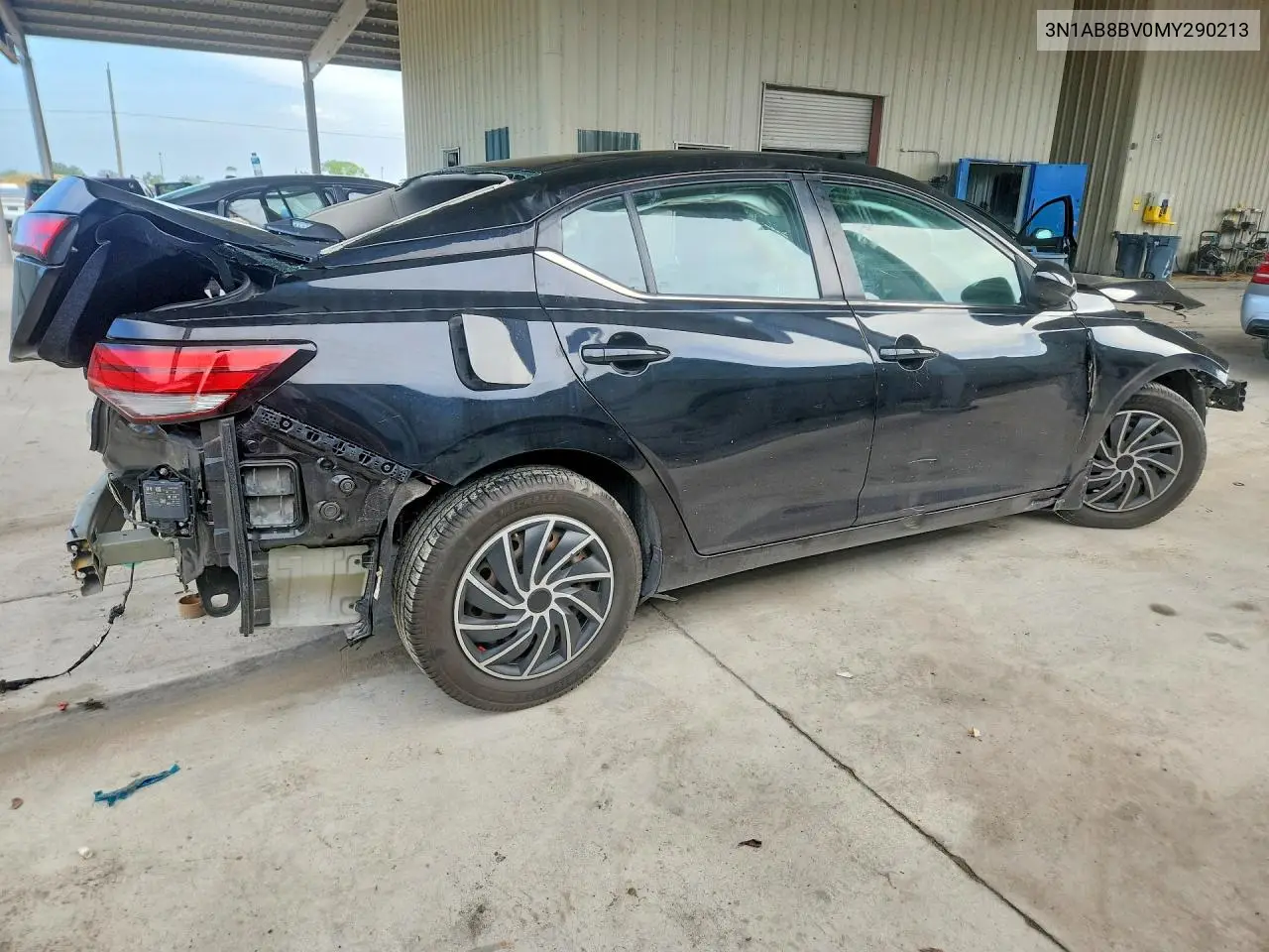 2021 NISSAN SENTRA VIN 3N1AB8BV0MY290213 — фото 3