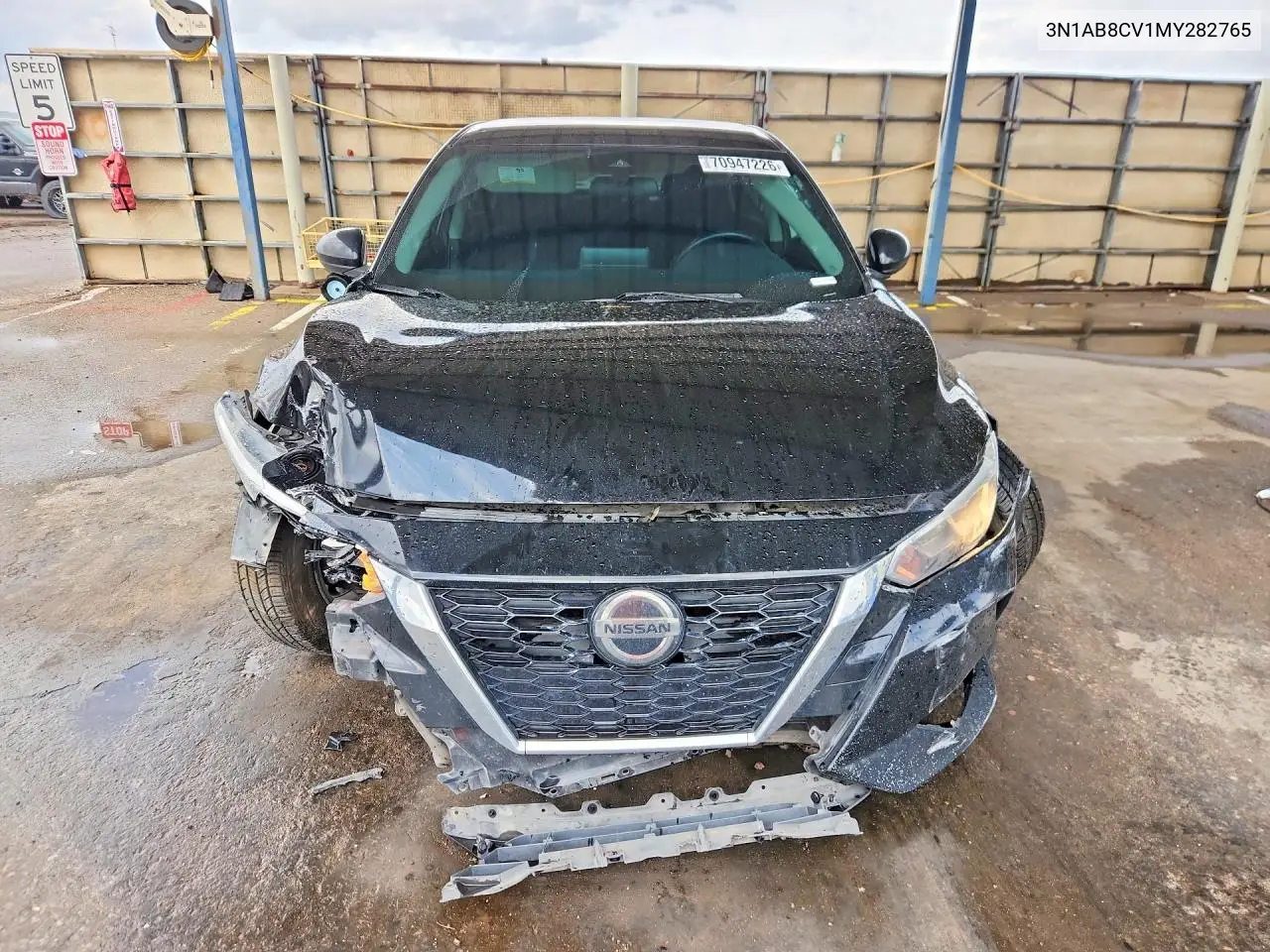 2021 NISSAN SENTRA VIN 3N1AB8CV1MY282765 — фото 5