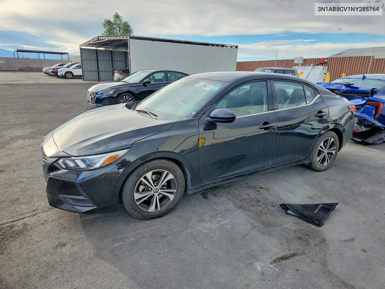 NISSAN SENTRA 2022, VIN 3N1AB8CV1NY285764