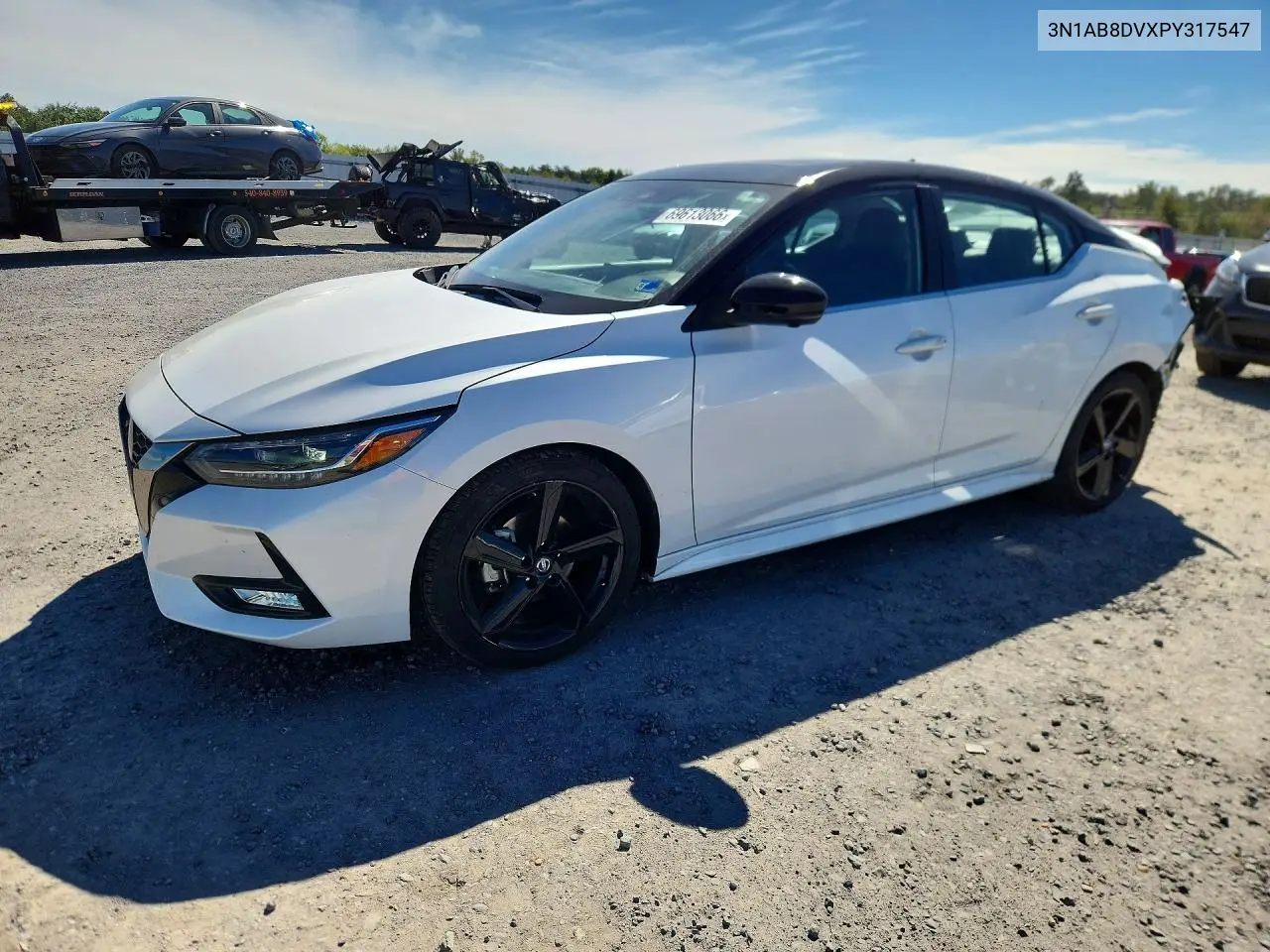NISSAN SENTRA 2023, VIN 3N1AB8DVXPY317547