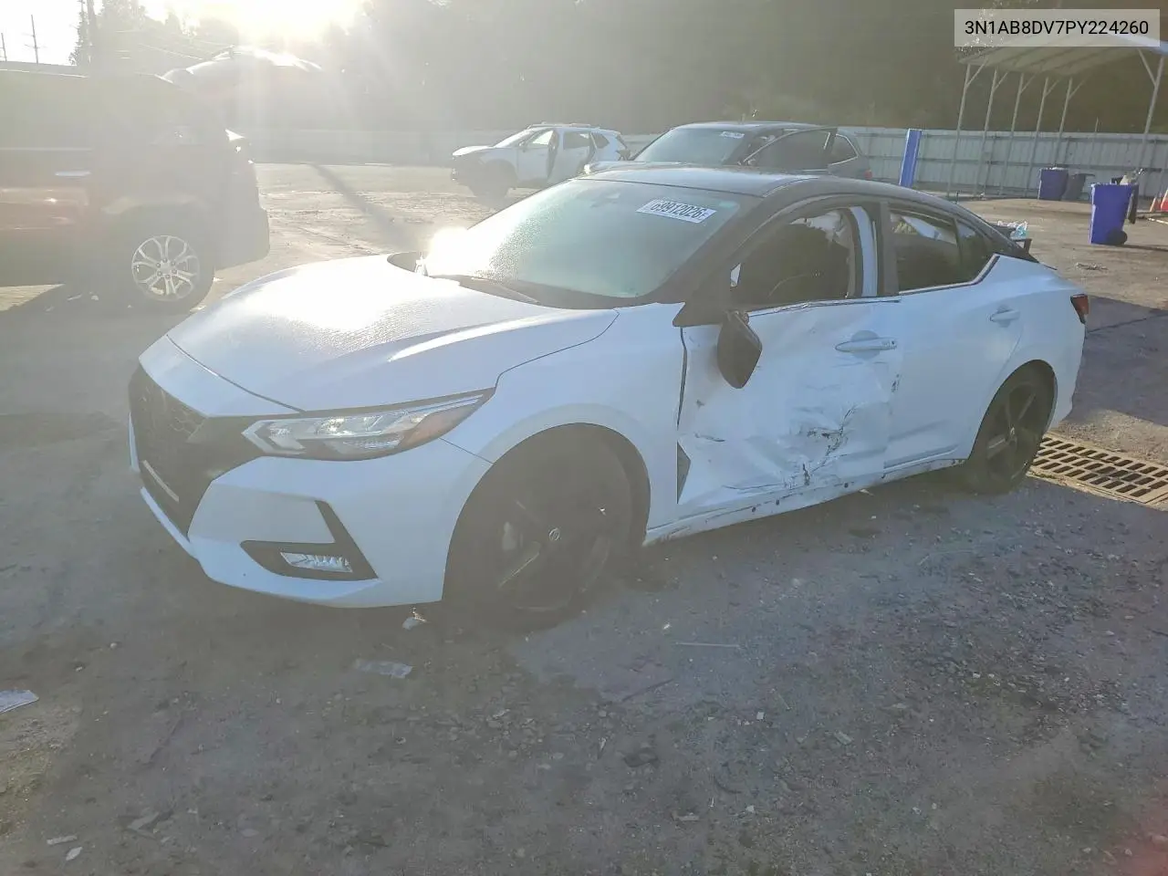 NISSAN SENTRA 2023, VIN 3N1AB8DV7PY224260