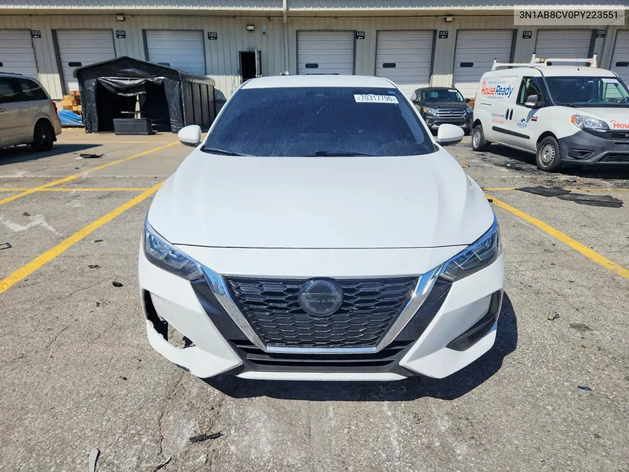 2023 NISSAN SENTRA VIN 3N1AB8CV0PY223551 — фото 5