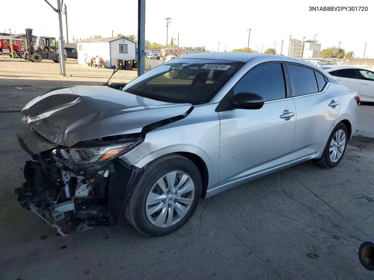 NISSAN SENTRA 2023, VIN 3N1AB8BV2PY301720