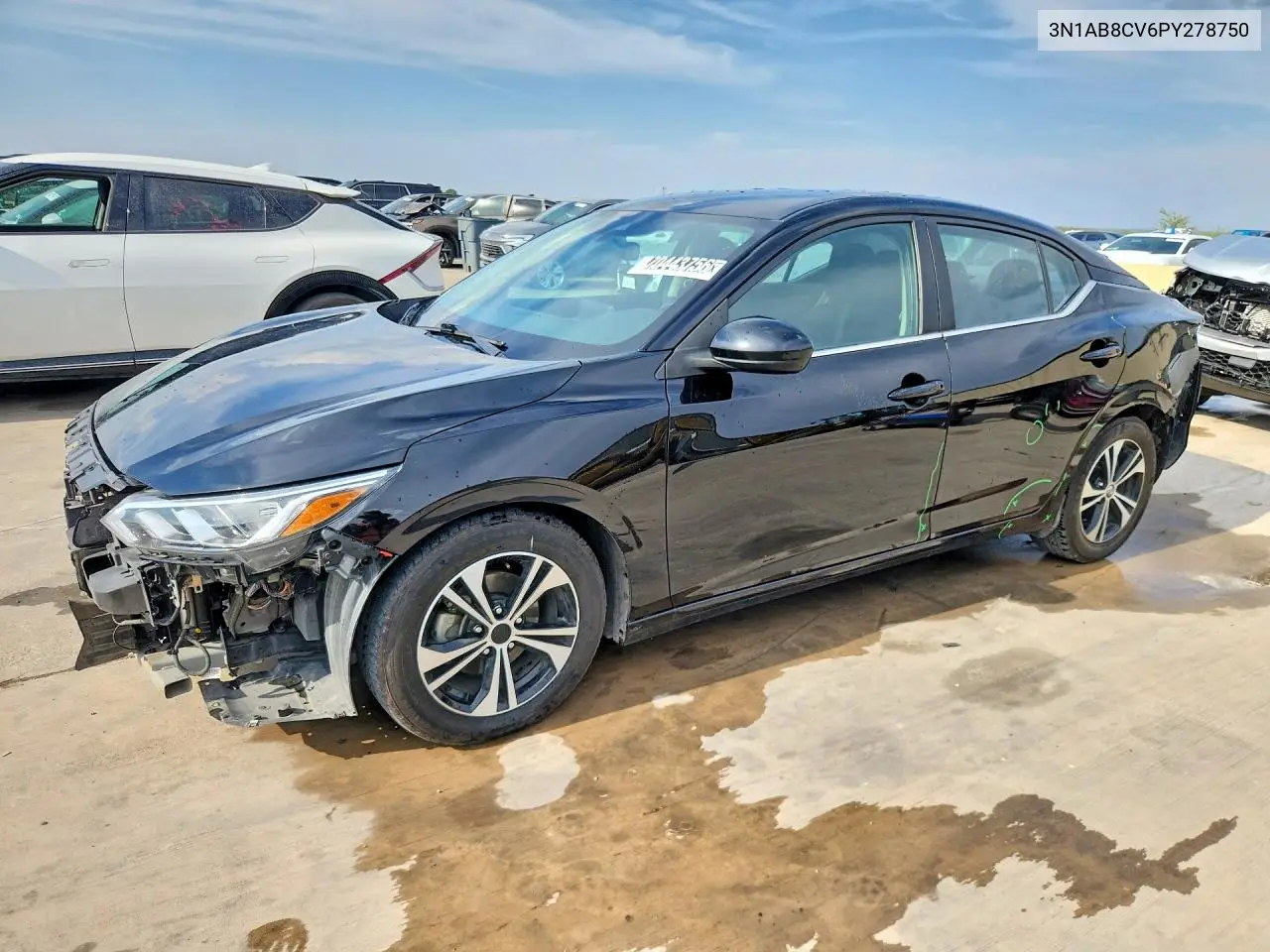 NISSAN SENTRA 2023, VIN 3N1AB8CV6PY278750