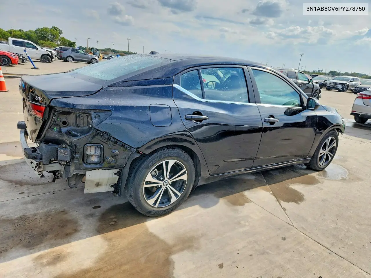 2023 NISSAN SENTRA VIN 3N1AB8CV6PY278750 — фото 3