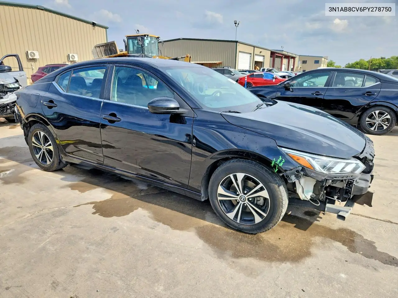 2023 NISSAN SENTRA VIN 3N1AB8CV6PY278750 — фото 4