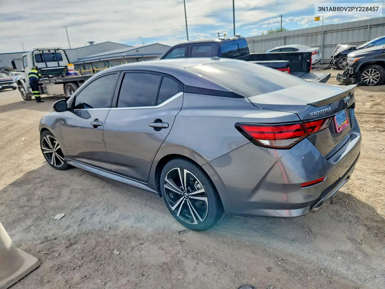 2023 NISSAN SENTRA VIN 3N1AB8DV2PY228457 — фото 2