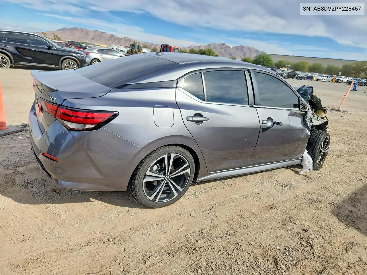 2023 NISSAN SENTRA VIN 3N1AB8DV2PY228457 — фото 3