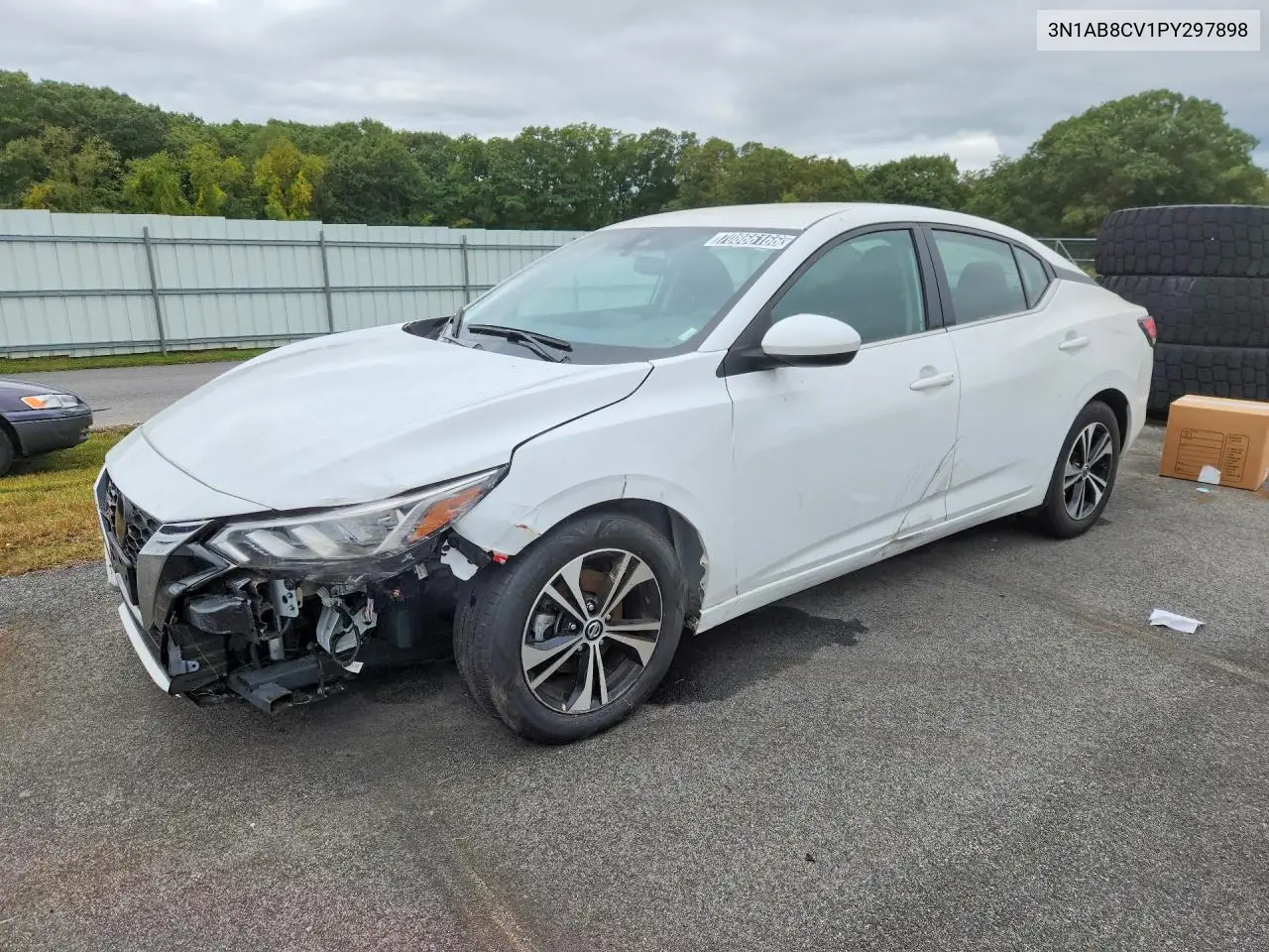 NISSAN SENTRA 2023, VIN 3N1AB8CV1PY297898