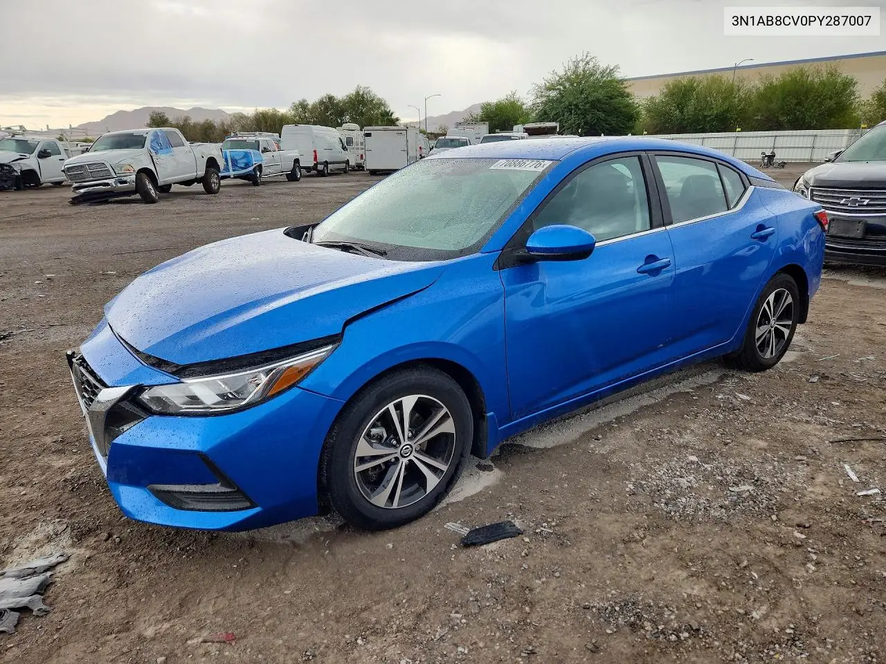 NISSAN SENTRA 2023, VIN 3N1AB8CV0PY287007