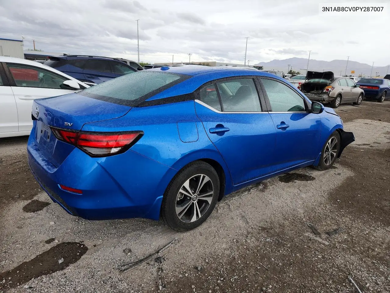 2023 NISSAN SENTRA VIN 3N1AB8CV0PY287007 — фото 3