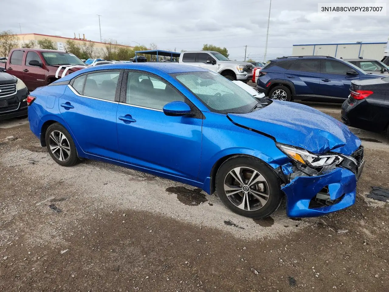 2023 NISSAN SENTRA VIN 3N1AB8CV0PY287007 — фото 4