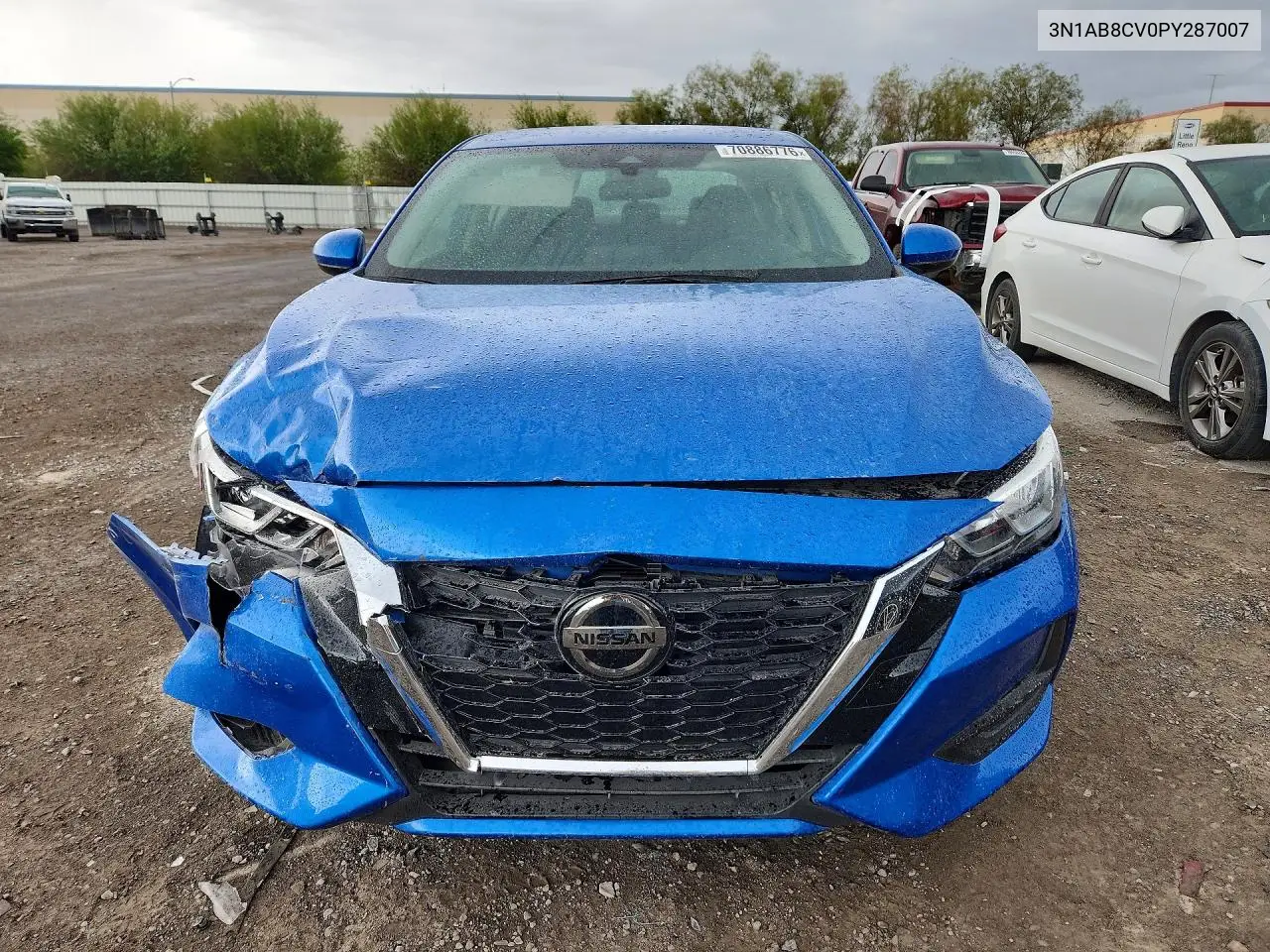 2023 NISSAN SENTRA VIN 3N1AB8CV0PY287007 — фото 5