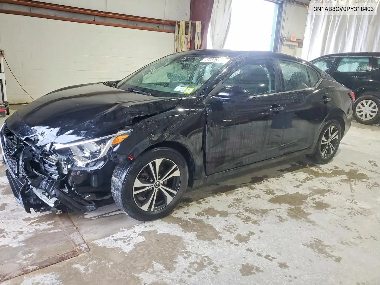 NISSAN SENTRA 2023, VIN 3N1AB8CV0PY318403