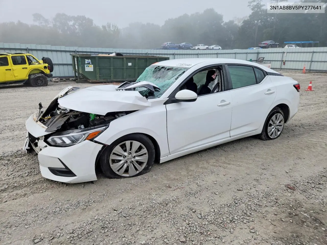 NISSAN SENTRA 2023, VIN 3N1AB8BV5PY277641