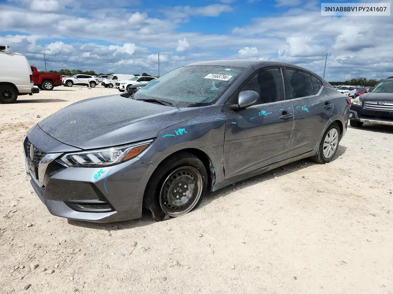 NISSAN SENTRA 2023, VIN 3N1AB8BV1PY241607