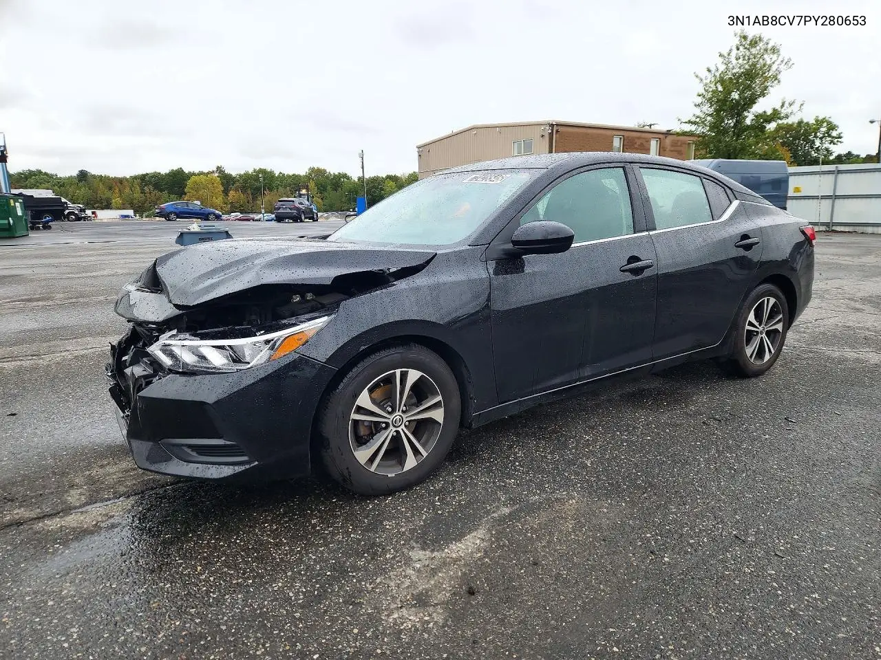NISSAN SENTRA 2023, VIN 3N1AB8CV7PY280653