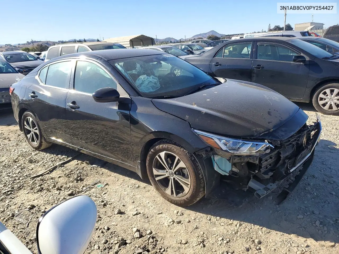 2023 NISSAN SENTRA VIN 3N1AB8CV0PY254427 — фото 4