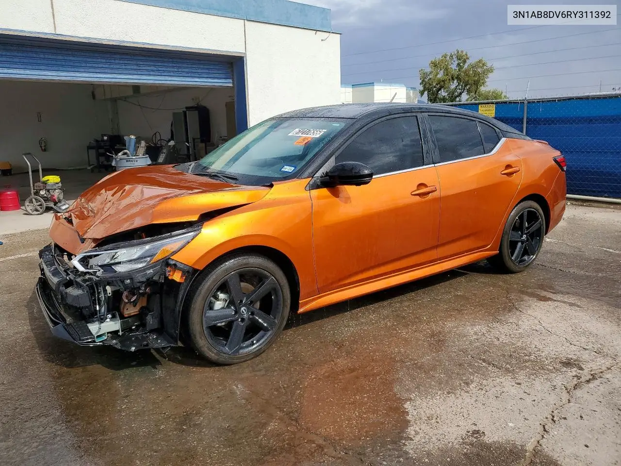 NISSAN SENTRA 2024, VIN 3N1AB8DV6RY311392