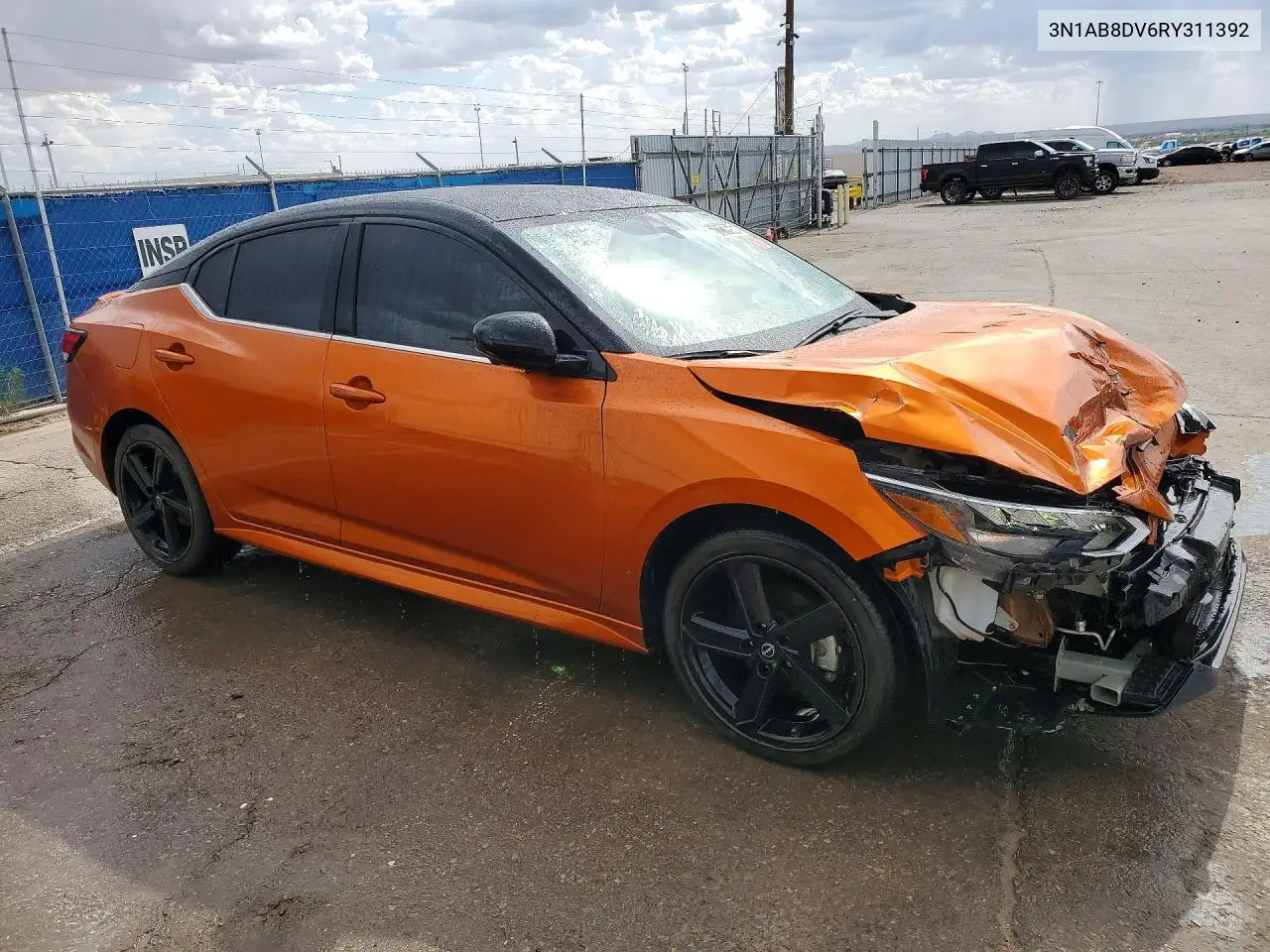 2024 NISSAN SENTRA VIN 3N1AB8DV6RY311392 — фото 4