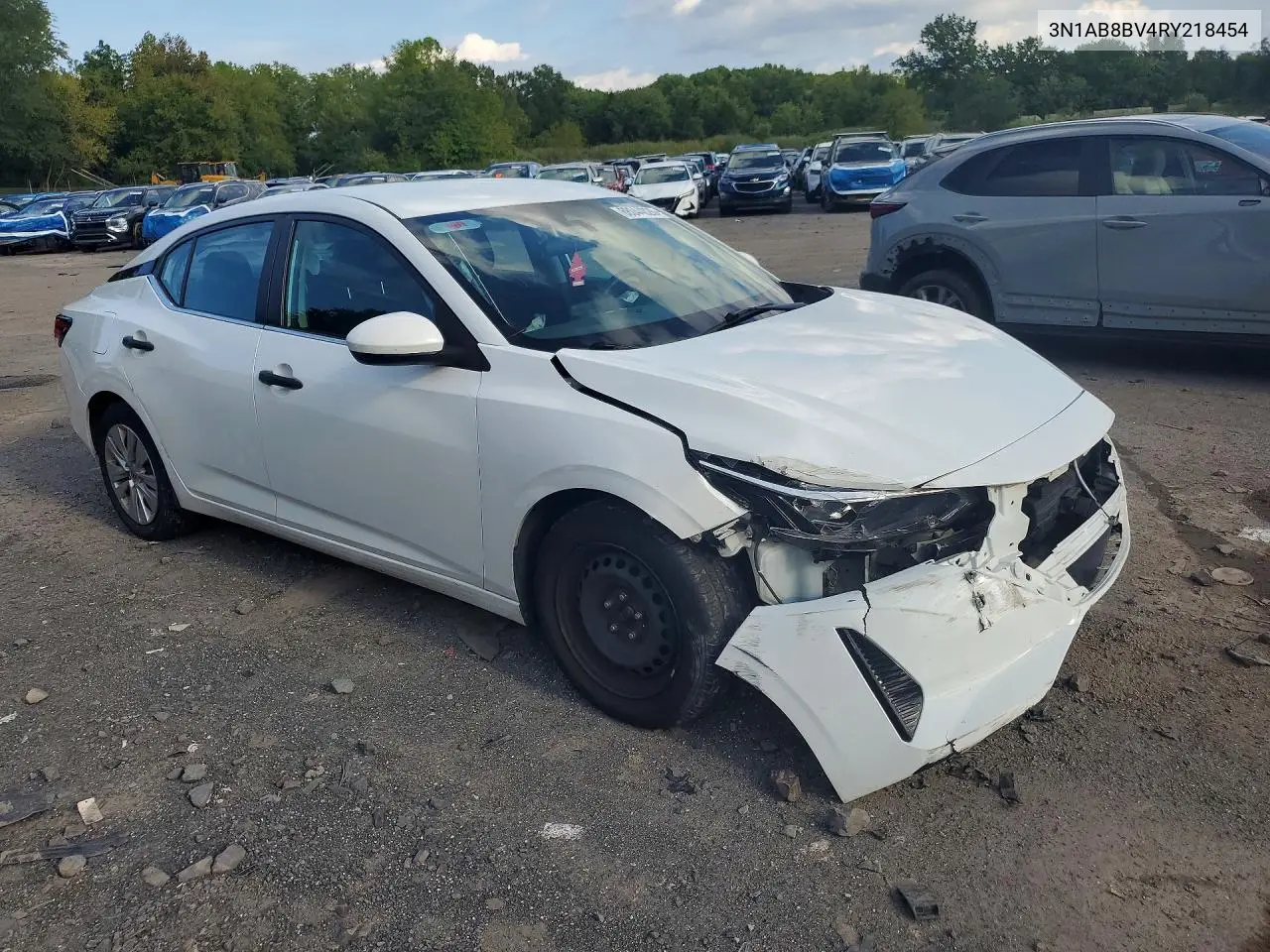 2024 NISSAN SENTRA VIN 3N1AB8BV4RY218454 — фото 4