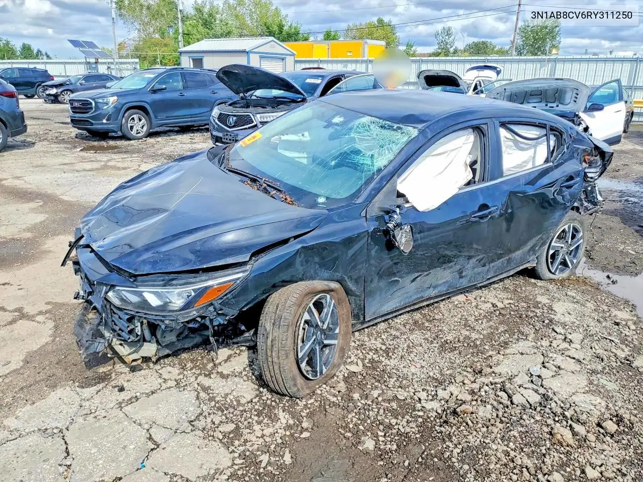 NISSAN SENTRA 2024, VIN 3N1AB8CV6RY311250