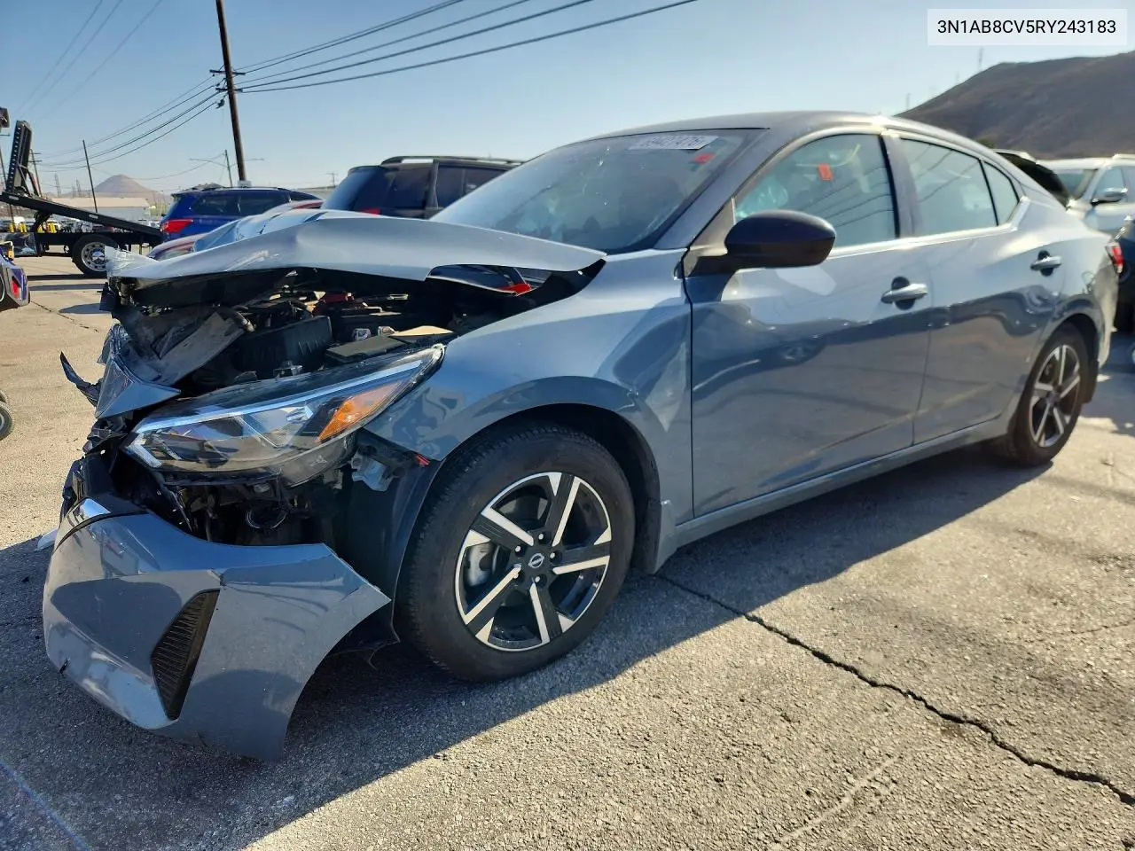 NISSAN SENTRA 2024, VIN 3N1AB8CV5RY243183