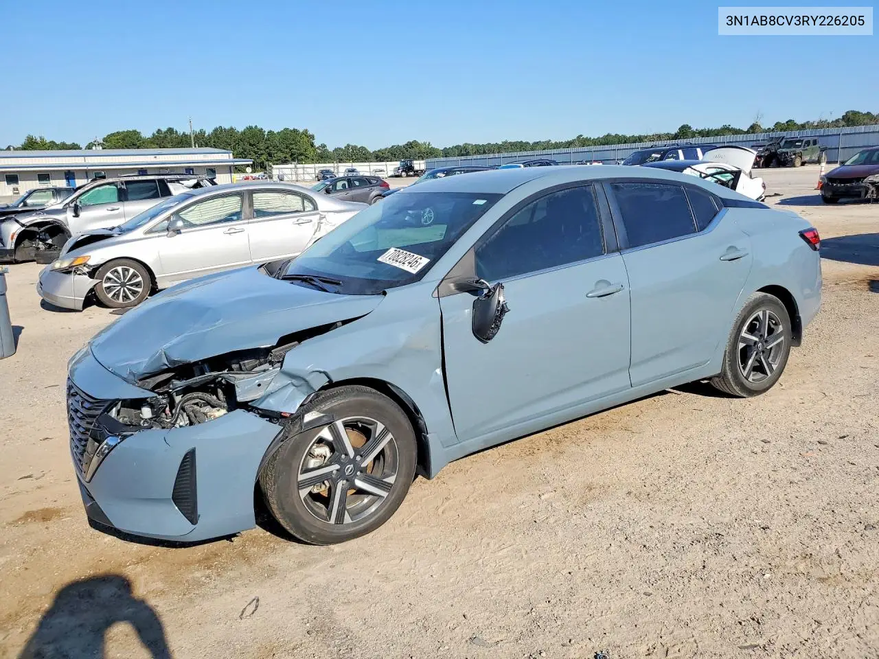 NISSAN SENTRA 2024, VIN 3N1AB8CV3RY226205