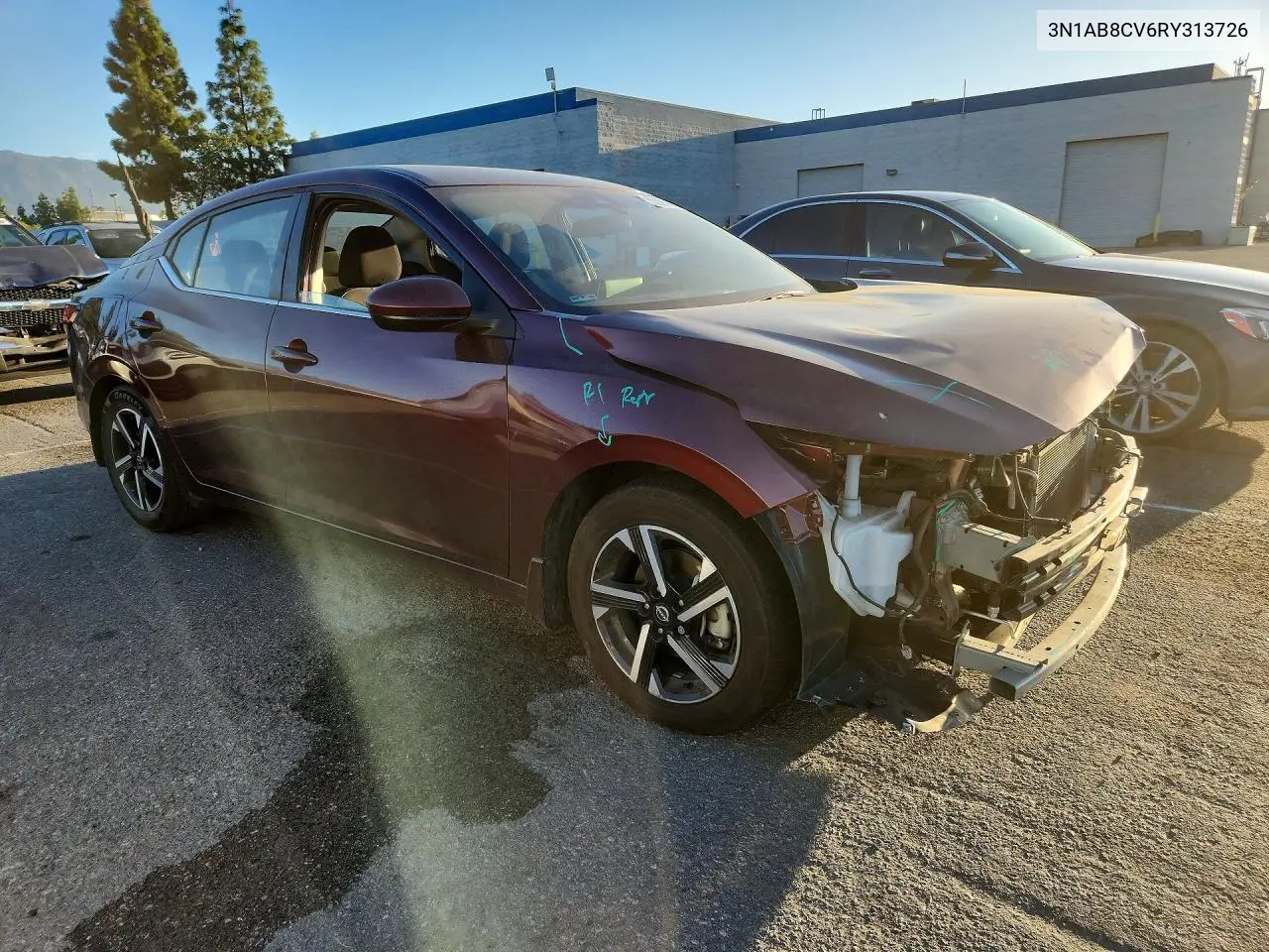 2024 NISSAN SENTRA VIN 3N1AB8CV6RY313726 — фото 4