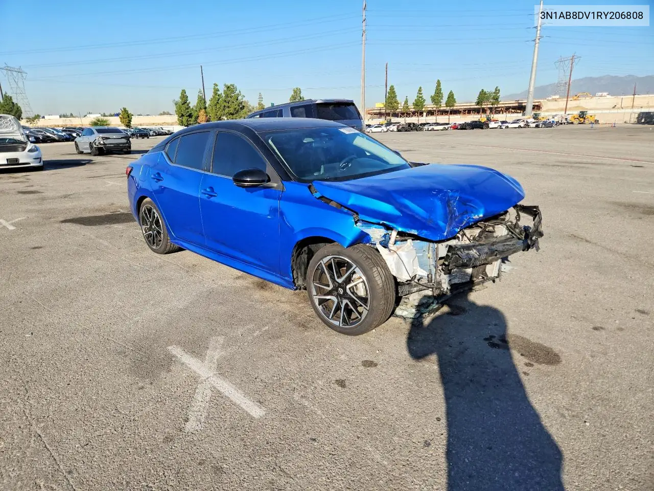2024 NISSAN SENTRA VIN 3N1AB8DV1RY206808 — фото 4