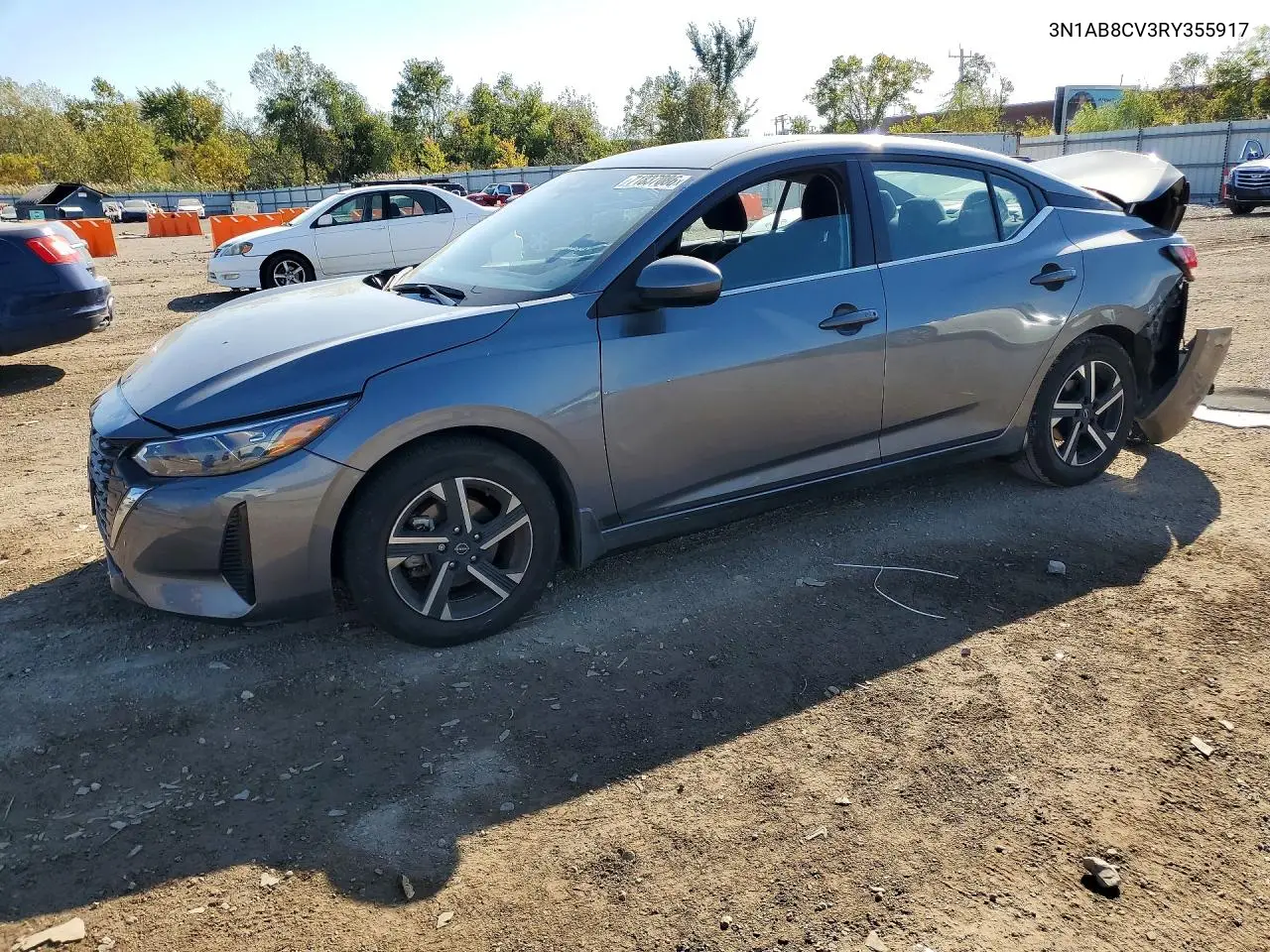 NISSAN SENTRA 2024, VIN 3N1AB8CV3RY355917