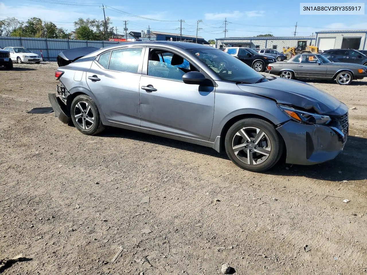 2024 NISSAN SENTRA VIN 3N1AB8CV3RY355917 — фото 4