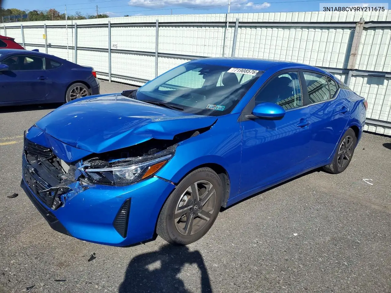 NISSAN SENTRA 2024, VIN 3N1AB8CV9RY211675