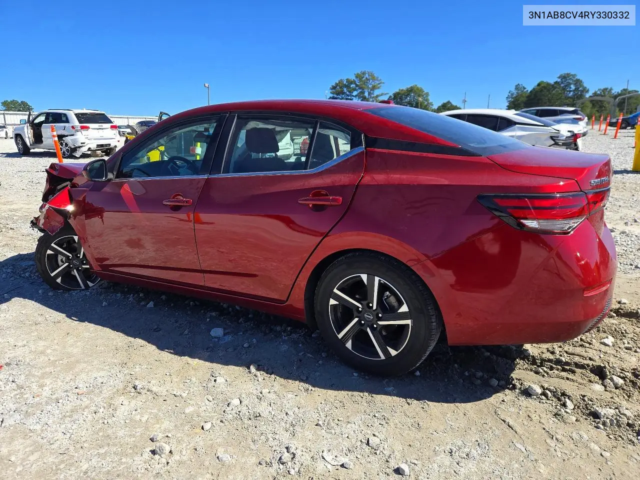 2024 NISSAN SENTRA VIN 3N1AB8CV4RY330332 — фото 2