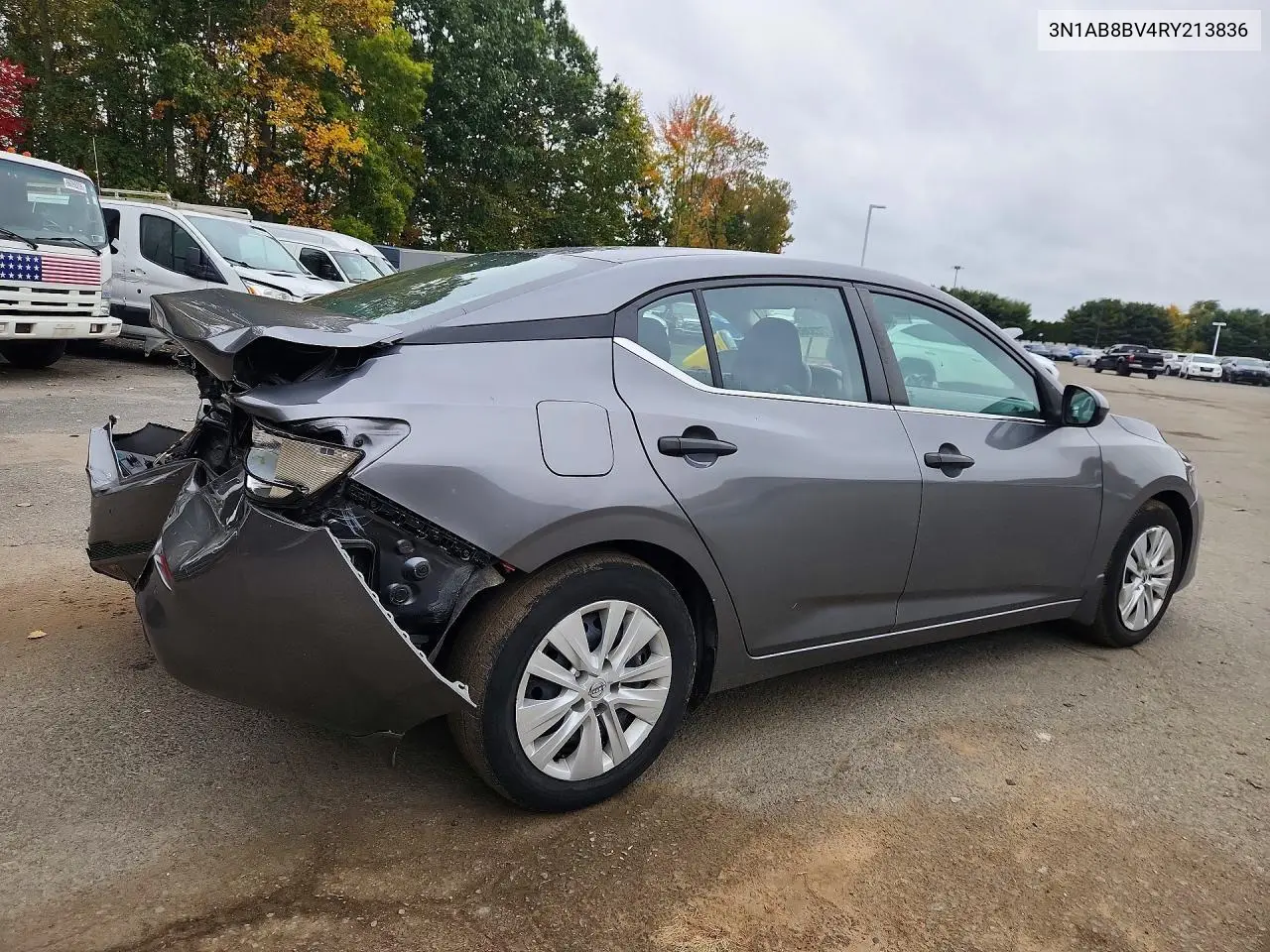 2024 NISSAN SENTRA VIN 3N1AB8BV4RY213836 — фото 3