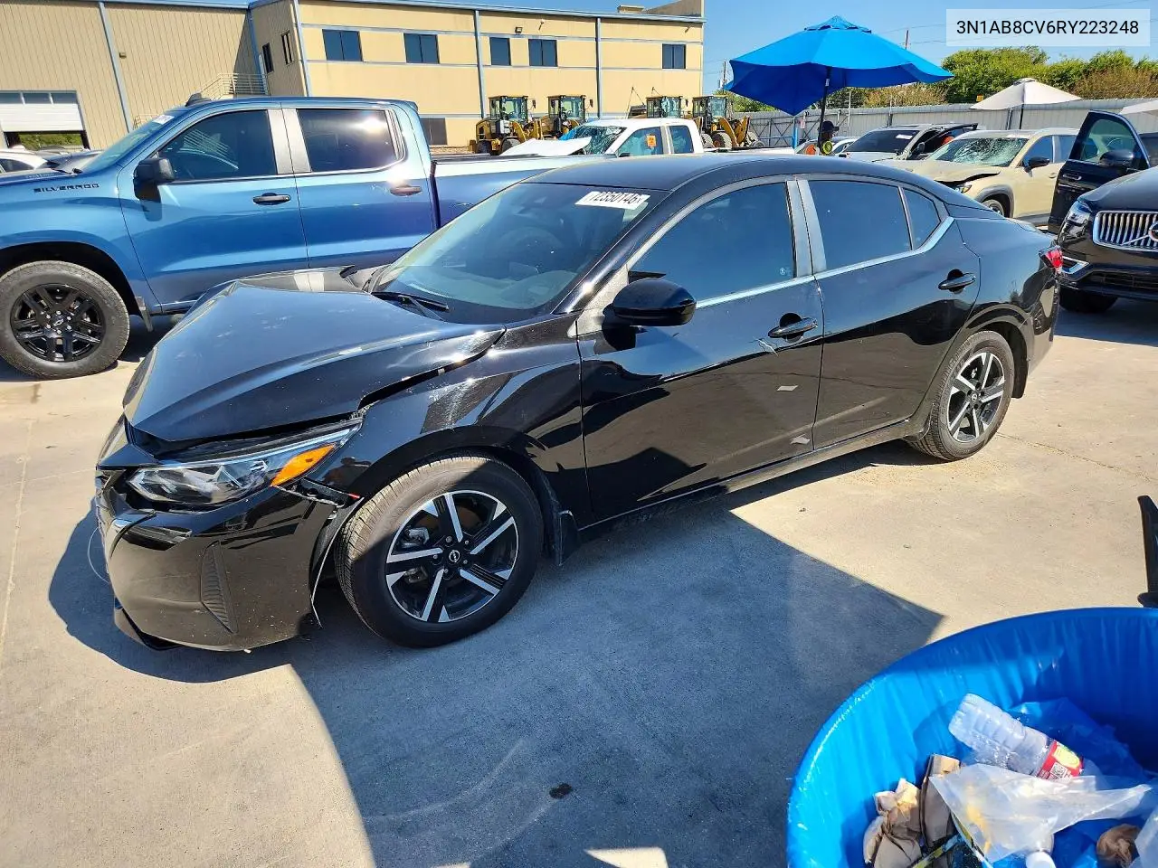 NISSAN SENTRA 2024, VIN 3N1AB8CV6RY223248