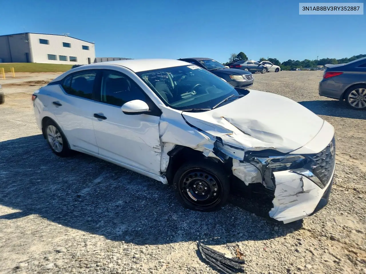 2024 NISSAN SENTRA VIN 3N1AB8BV3RY352887 — фото 4