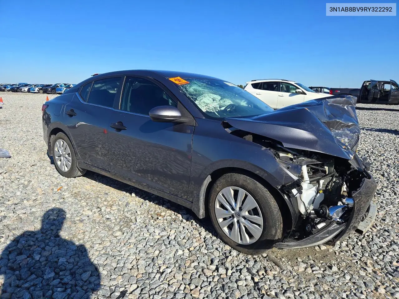 2024 NISSAN SENTRA VIN 3N1AB8BV9RY322292 — фото 4