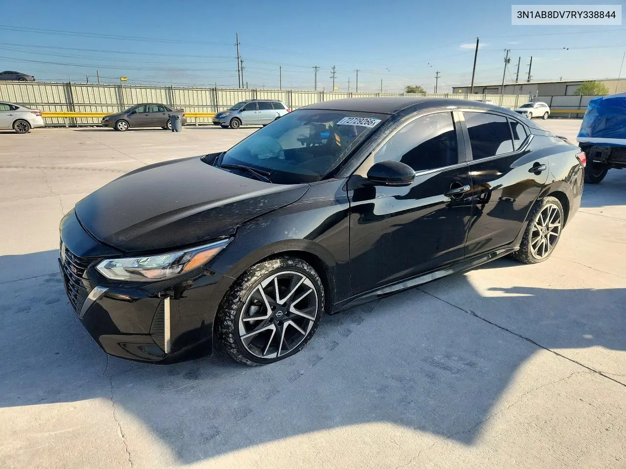 NISSAN SENTRA 2024, VIN 3N1AB8DV7RY338844