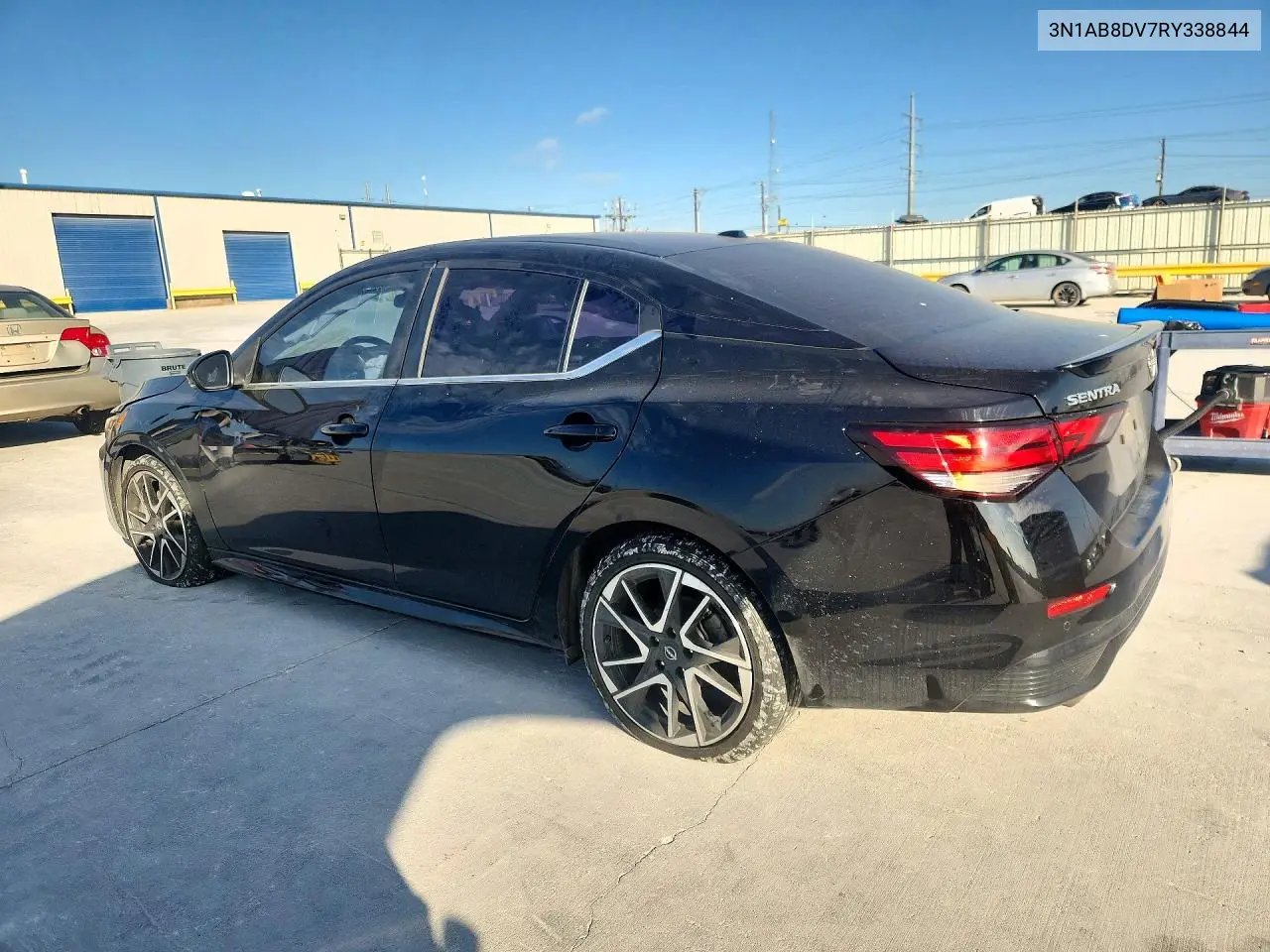 2024 NISSAN SENTRA VIN 3N1AB8DV7RY338844 — фото 2