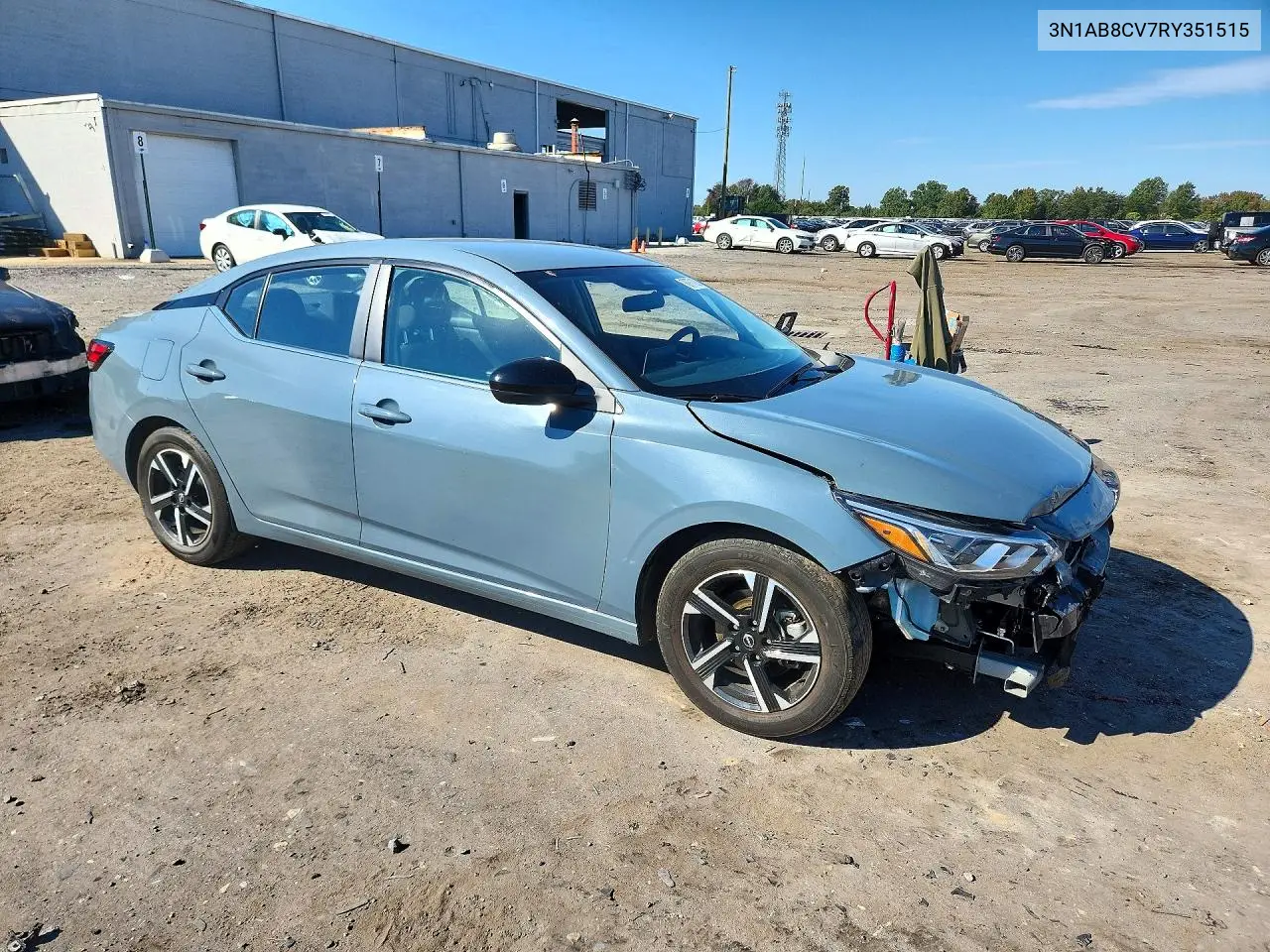 2024 NISSAN SENTRA VIN 3N1AB8CV7RY351515 — фото 4