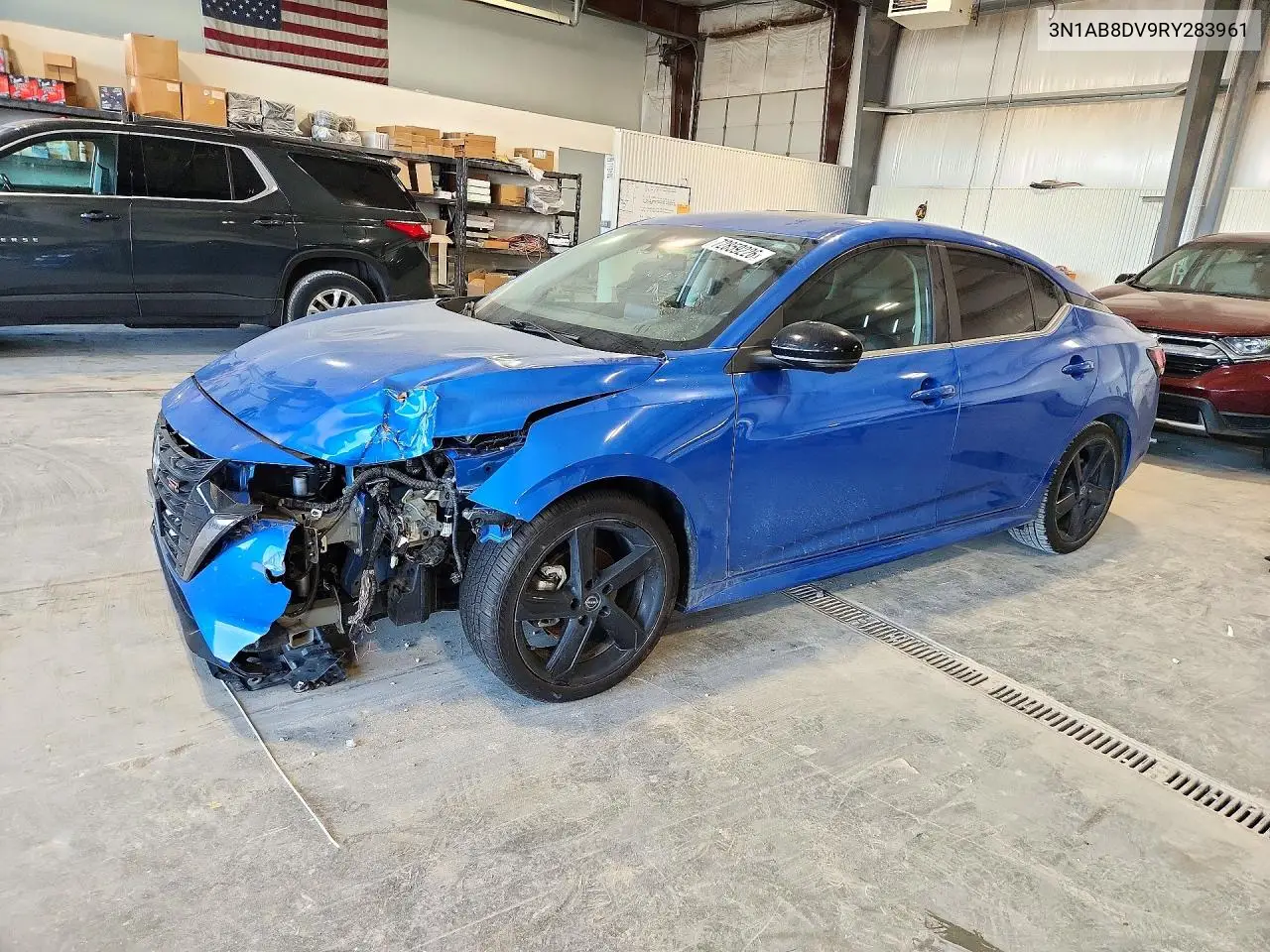 NISSAN SENTRA 2024, VIN 3N1AB8DV9RY283961