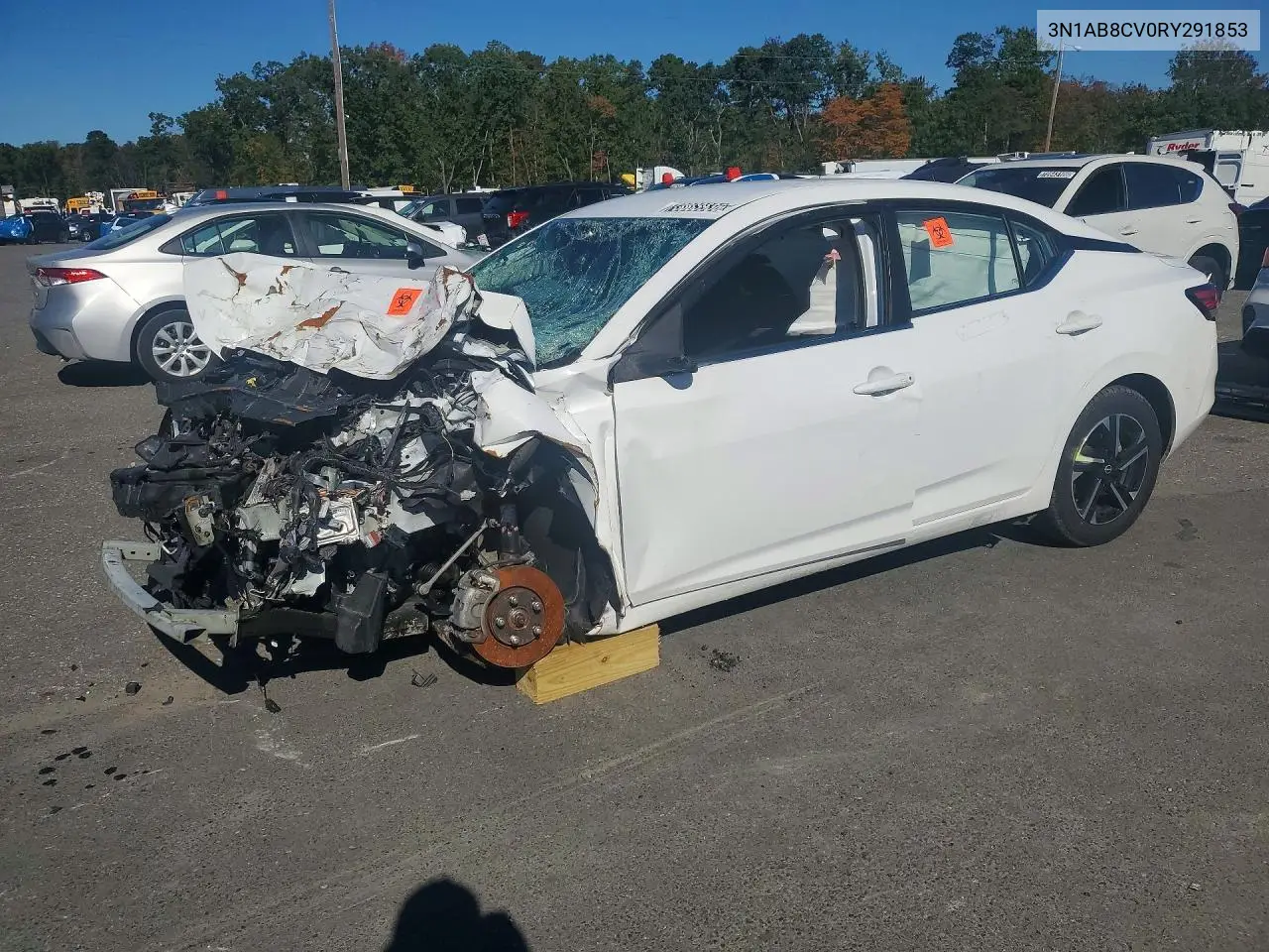 NISSAN SENTRA 2024, VIN 3N1AB8CV0RY291853