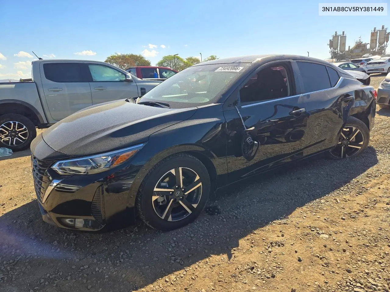 NISSAN SENTRA 2024, VIN 3N1AB8CV5RY381449