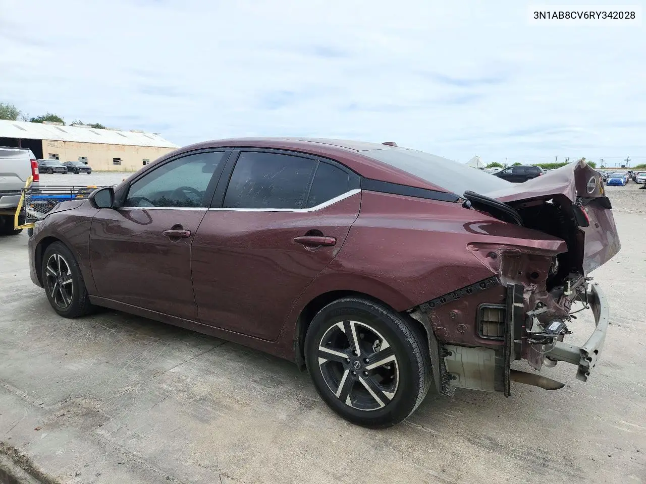 2024 NISSAN SENTRA VIN 3N1AB8CV6RY342028 — фото 2
