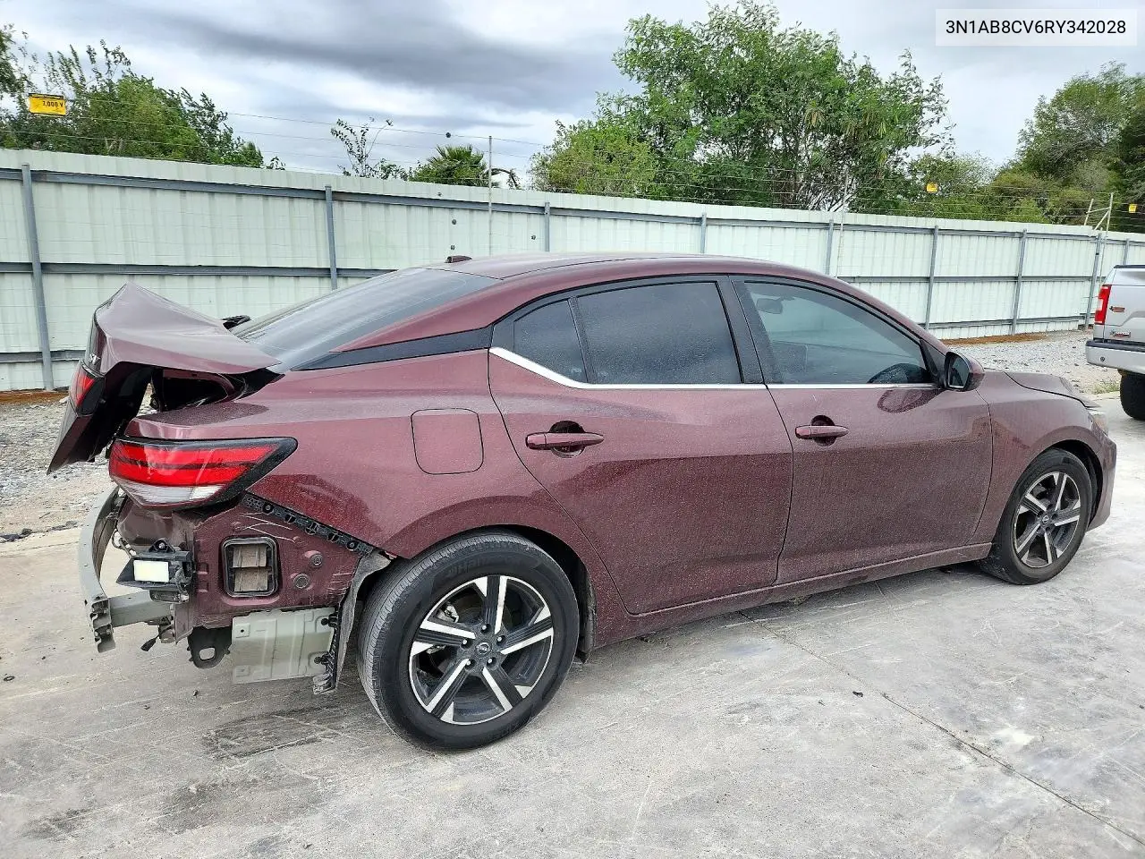 2024 NISSAN SENTRA VIN 3N1AB8CV6RY342028 — фото 3